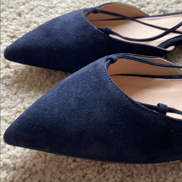 J. Crew lace up strappy pointed flats - 8 - Picture 2 of 8